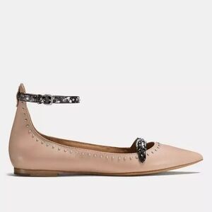 Coach Nude-Beachwood Jody Flats